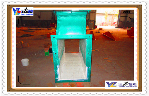 電磁除鐵器，圓形懸掛式電磁除鐵器在溜槽上的應用