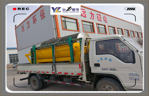 干式永磁筒式磁選機，干式永磁筒式磁選機的安裝要點_小型鐵礦石干式永磁筒式磁選機的安裝要點_工作原理 _選礦流程 