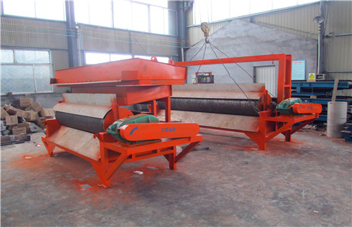 濕式磁選機，山西濕式半逆流弱磁選機_釩鈦鐵礦山西濕式半逆流弱磁選機型號參數及磁場強度