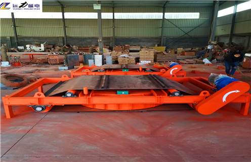 帶式電磁除鐵器，天津帶式電磁除鐵器原理_帶式強(qiáng)磁天津帶式電磁除鐵器原理工作原理構(gòu)造選型_廠家