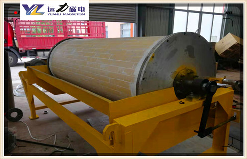 半逆流永磁筒式磁選機(jī)，內(nèi)蒙古半逆流型永磁筒試磁選機(jī)_遠(yuǎn)力內(nèi)蒙古半逆流型永磁筒試磁選機(jī)使用注意事項(xiàng)磁場分布圖