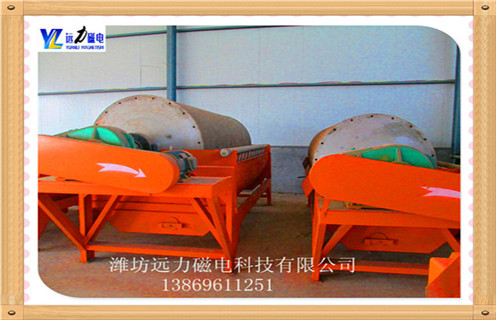 強(qiáng)磁干式磁選機(jī)，山東強(qiáng)磁干式磁選機(jī)_山東強(qiáng)磁干式磁選機(jī)制作如何選鐵參數(shù)規(guī)格一般是多少_生產(chǎn)廠家