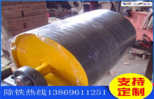 強磁滾筒磁選機，江蘇強磁滾筒磁選機_遠(yuǎn)力江蘇強磁滾筒磁選機的結(jié)構(gòu)磁場分布圖 